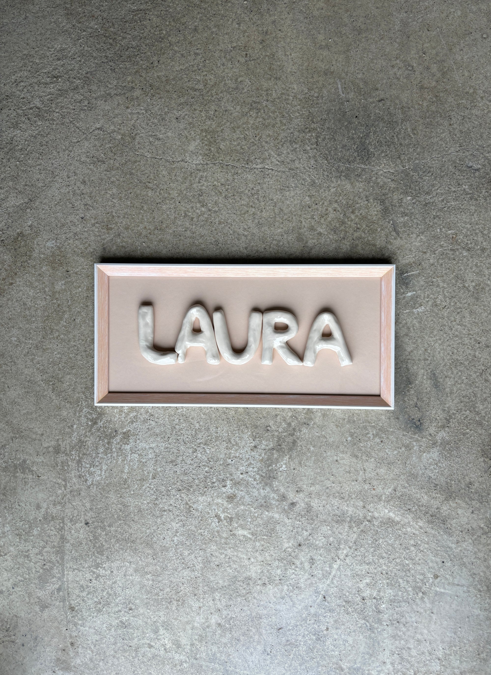 Personalised Name Frame