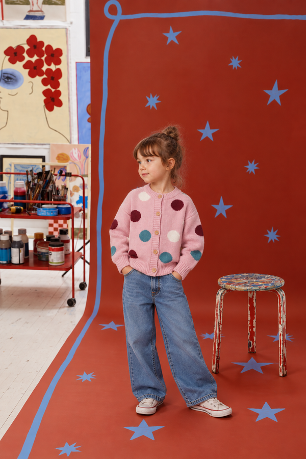 Polka Dot Cardigan