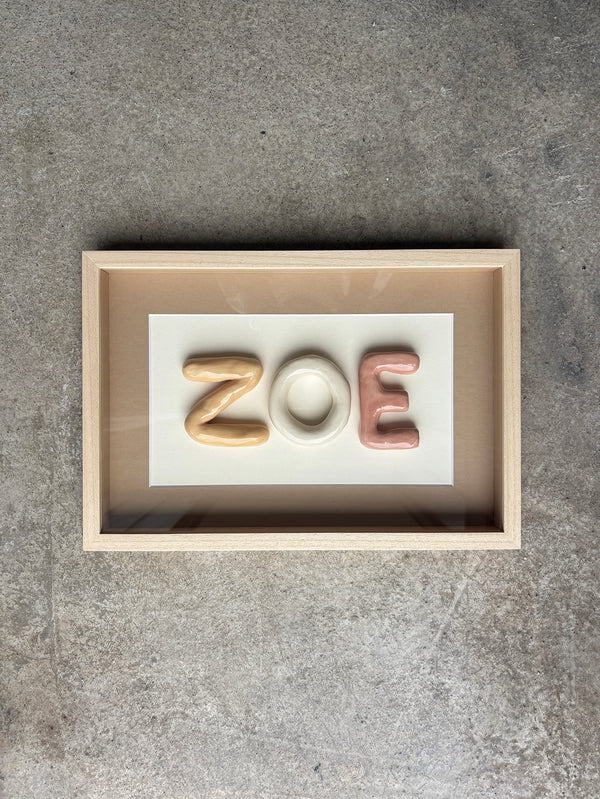 Personalised Name Frame