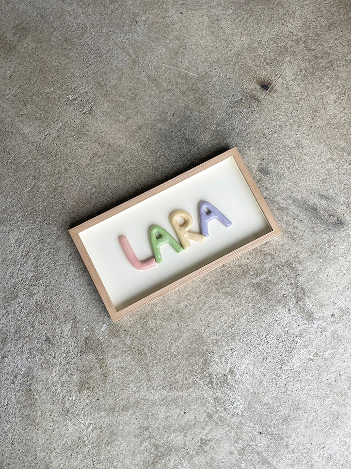 Personalised Name Frame