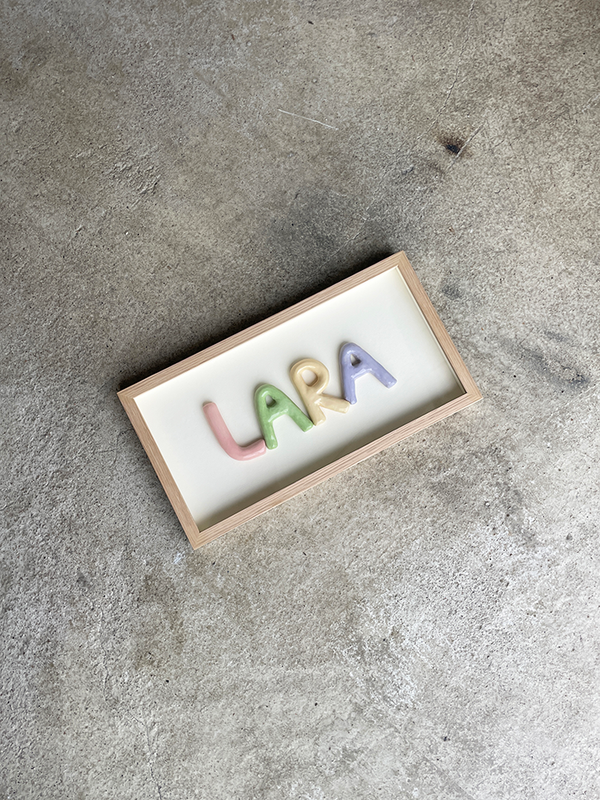 Personalised Name Frame